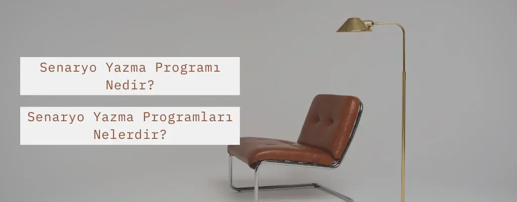 Senaryo Yazma Programları